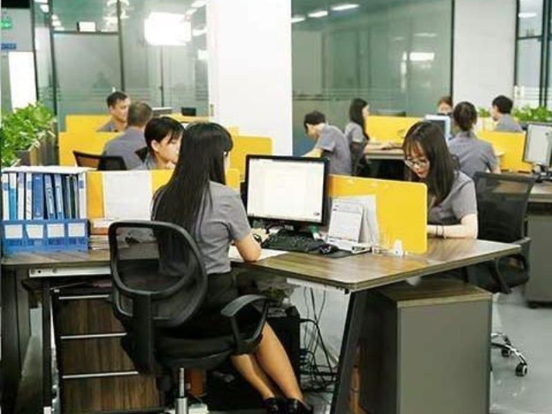 Sales in office