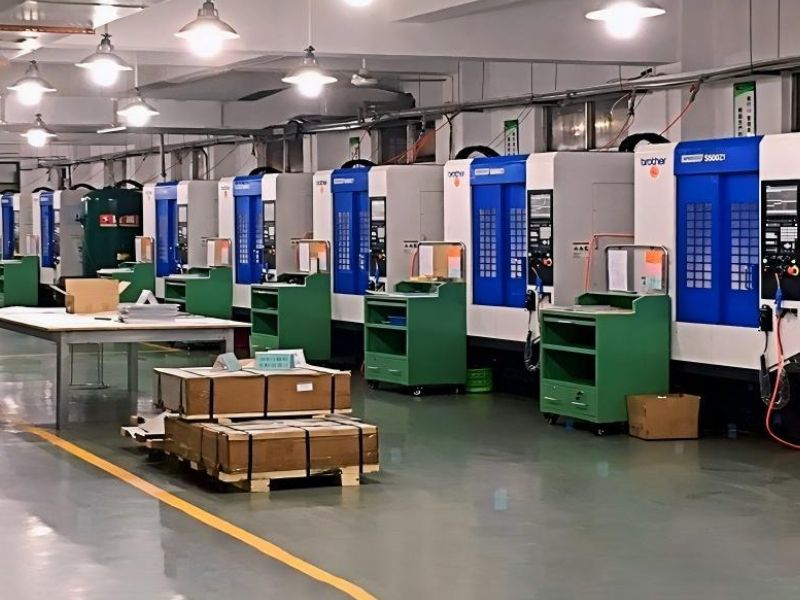 CNC Machines in Workshop