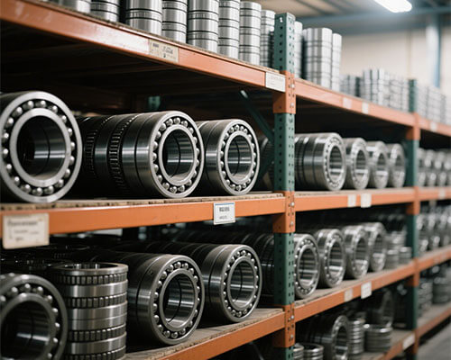 Bearings of leveling machine machine