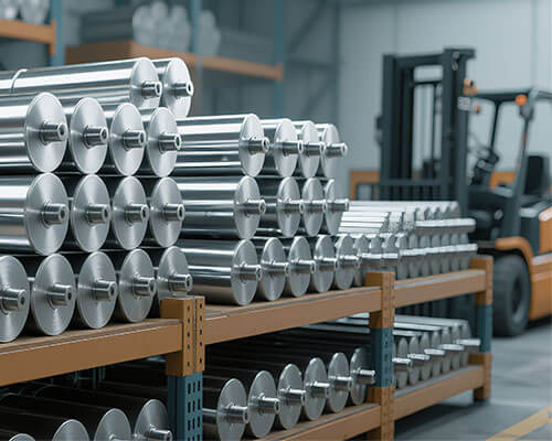 Leveling rolls of part leveler