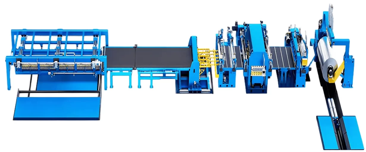 leveling machine for coils